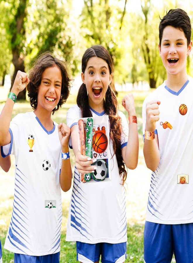 BenLouis 240Pcs Sports Party Favors Football Basketball Soccer Baseball Pencils Stickers School Stationery Bulk for Kids Sports Party Team Gift Fillers School Classroom games Rewards Supplies - Image 5